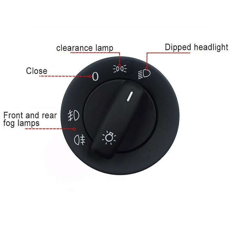 Light Switch Headlight for Golf 1K0941431Q