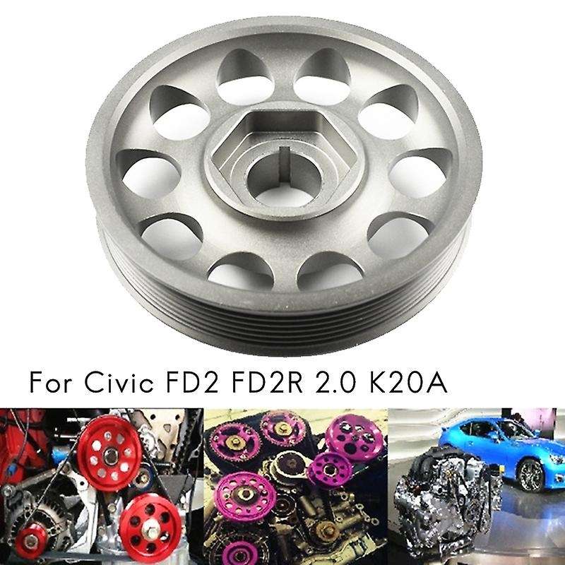 Light Weight Crank Shaft Pulley Crankshaft for ACCORD FD2 FD2R 2.0 K20A