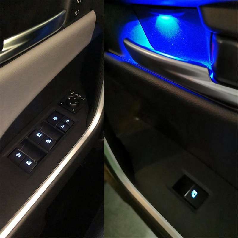 Lighted Led Power Window Lifter Switch Button for 2018-2023 Left Backlight Master Switch