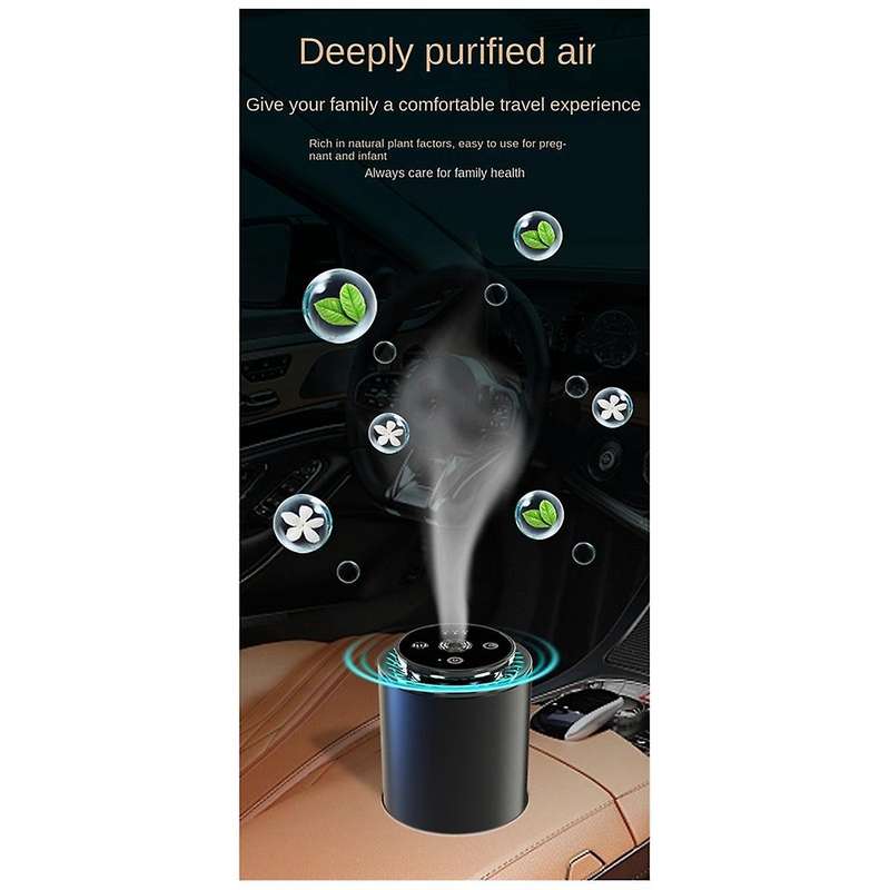 Lighting Atmosphere Car Smart Aromatherapy Machine Mini Diffuser Aromatherapy Machine Automatic Tim