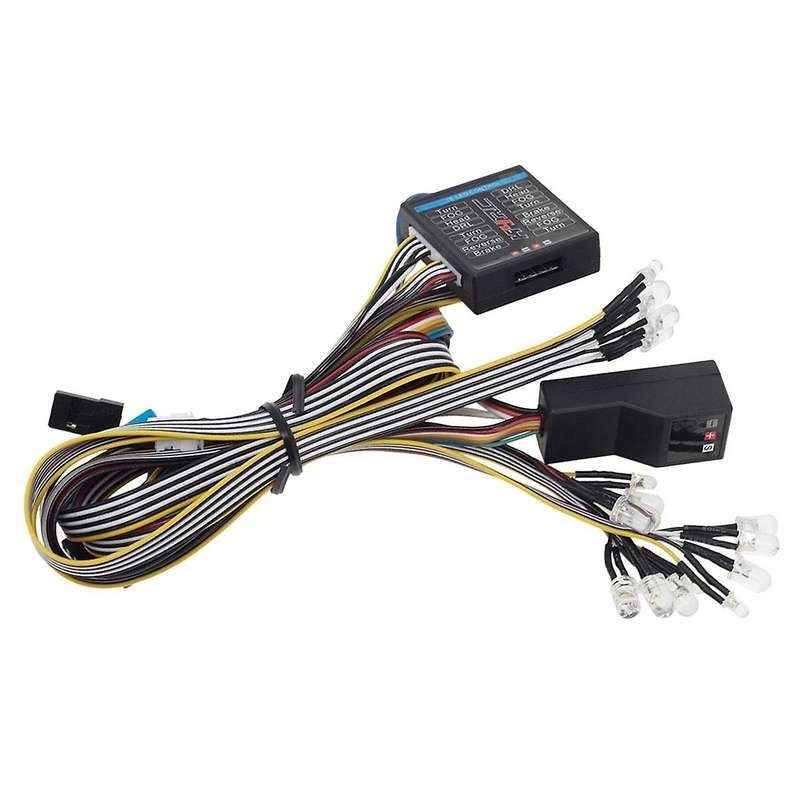 Lighting System Kit Simulation Control Light Brake Light RC Car Light Kit for 1/10 1/8 Model RC Car