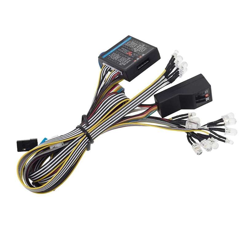 Lighting System Kit Simulation Control Light Brake Light RC Car Light Kit for 1/10 1/8 Model RC Car