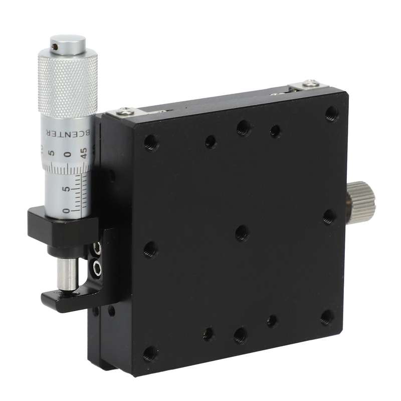 Linear Guides X Axis Knob Micrometer Sliding Stage Guide Rail Type Platform Manual Displacement Slid
