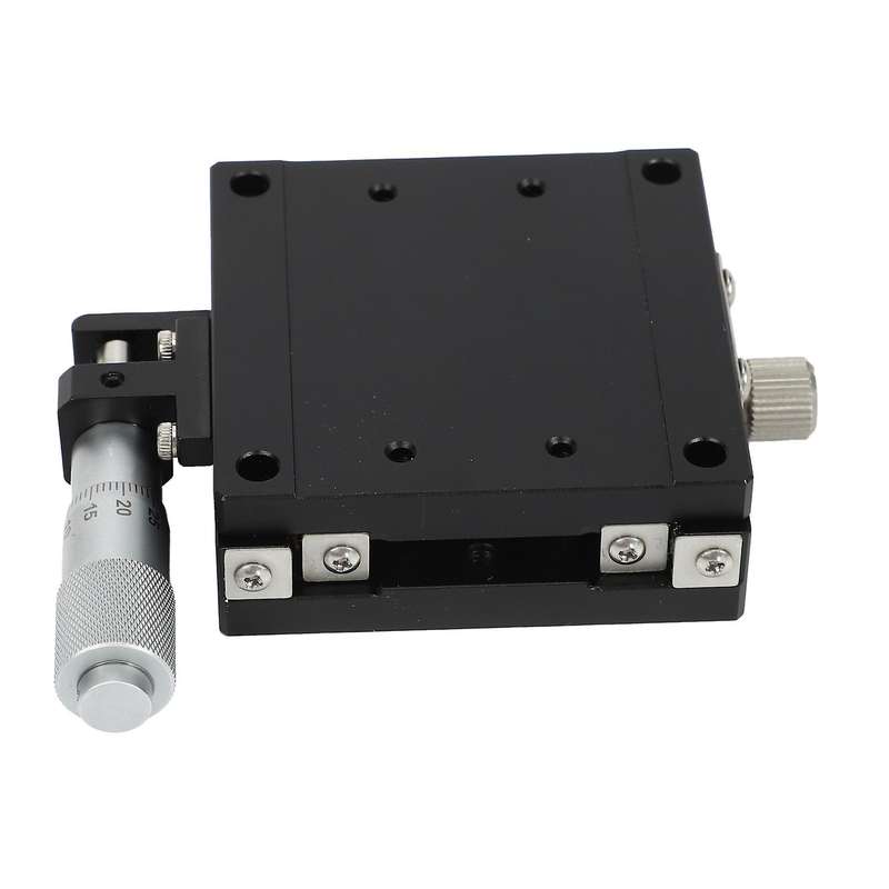 Linear Guides X Axis Knob Micrometer Sliding Stage Guide Rail Type Platform Manual Displacement Slid