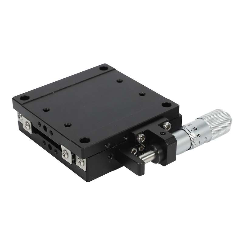 Linear Guides X Axis Knob Micrometer Sliding Stage Guide Rail Type Platform Manual Displacement Slid