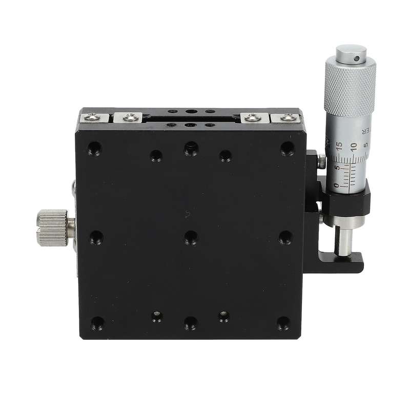 Linear Guides X Axis Knob Micrometer Sliding Stage Guide Rail Type Platform Manual Displacement Slid