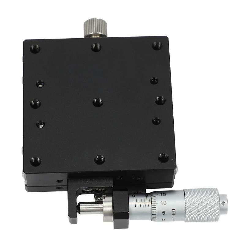 Linear Guides X Axis Knob Micrometer Sliding Stage Guide Rail Type Platform Manual Displacement Slid