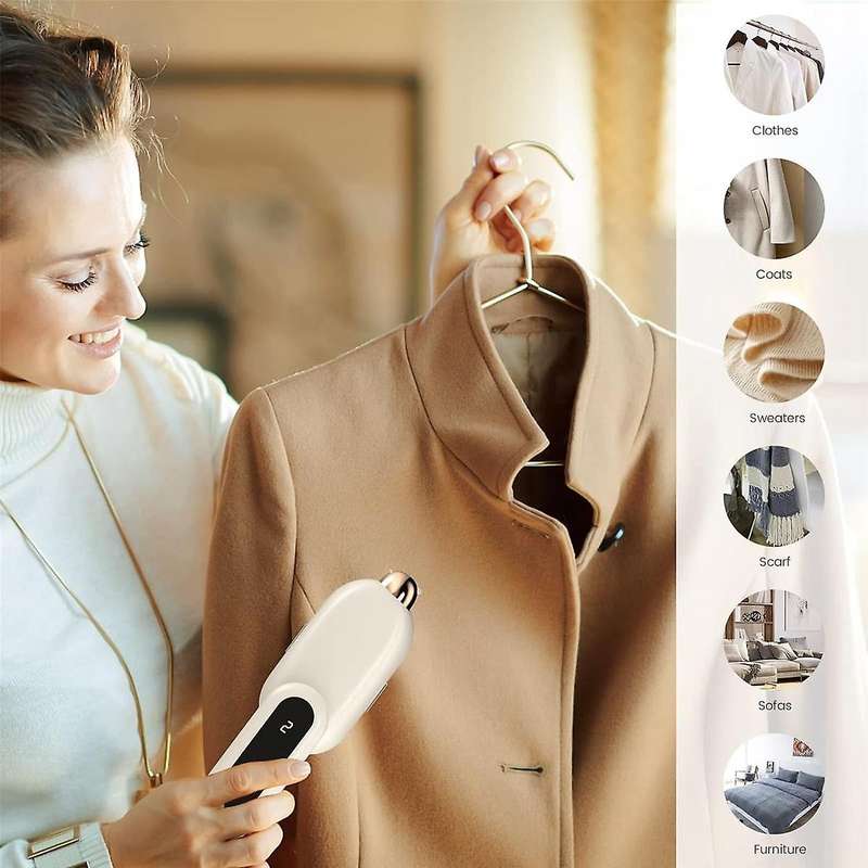 Lint Shaver Rechargeable Fabric Shaver, Electric Lint Remover Dual-head Defuzzer for Clothes, Sweate