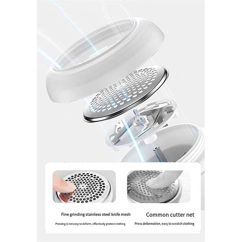 Lint Remover for Clothing Rechargeable Hair Ball Trimmer Fuzz Pellets Clothes Sweater Fabric Shaver