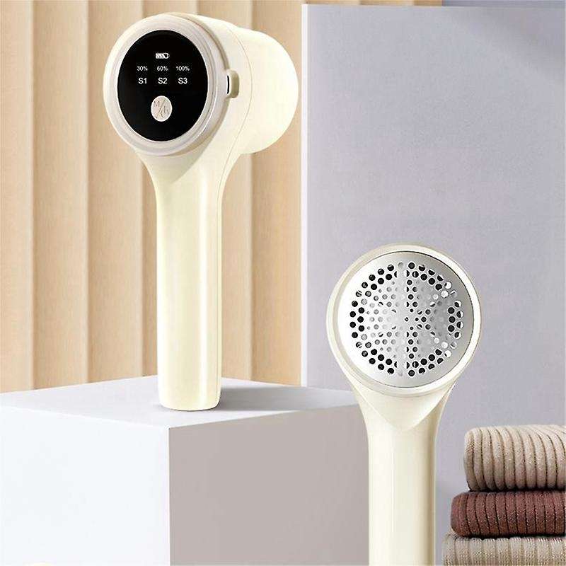 Lint Remover for Clothing Portable Electric Fuzz Remover LED Display Rechargeable for Clothes Fabric