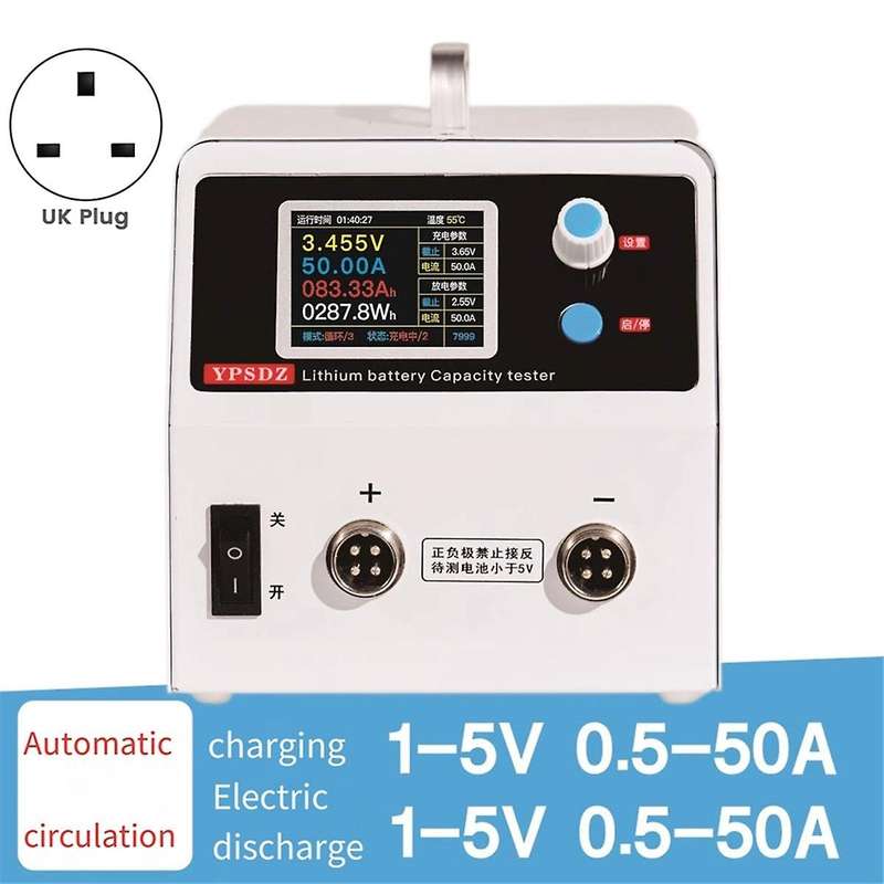Lithium Battery Capacity Tester Cell Separation Current Equalization Equalization Discharger with UK