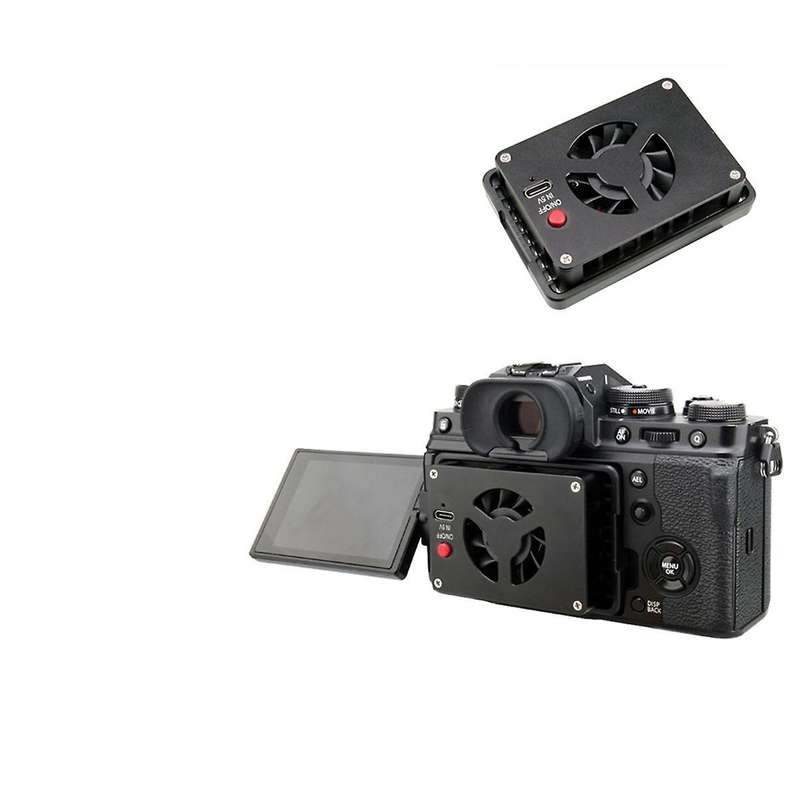 Live Broadcast Radiator Cooling Fan A7m4/zve1/a6700/a7c2 Zv E10/zv1 Xt4 R6