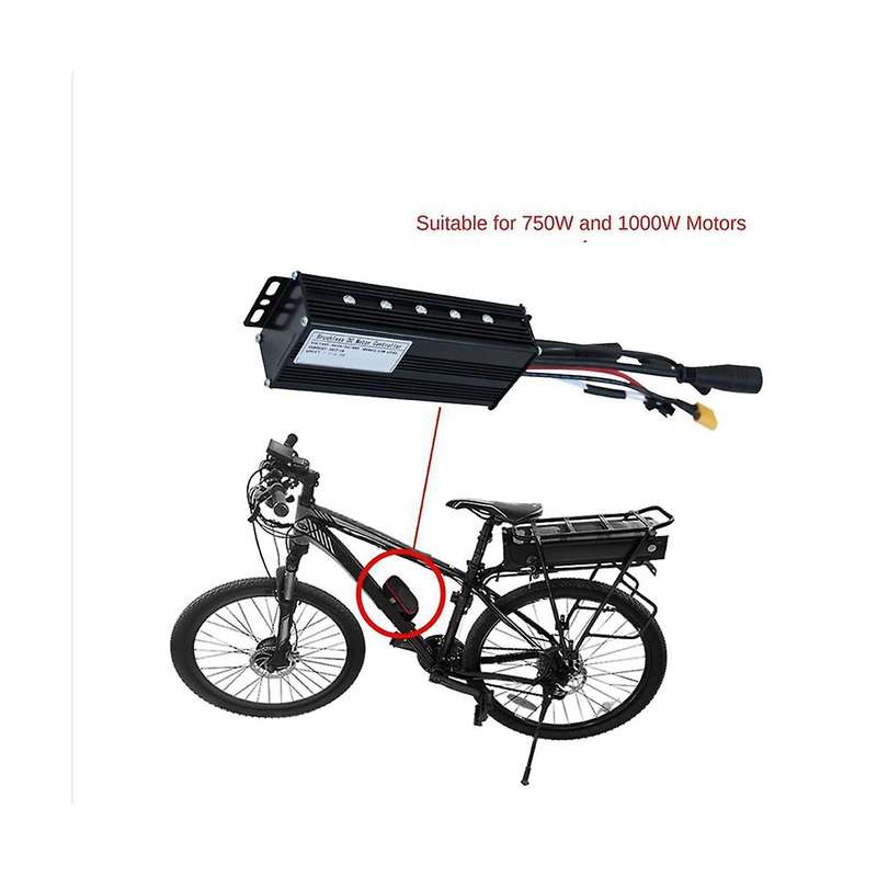 Lithium Battery Modified Electric Scooter Accessories 24V36V48V-30A Sine Wave 3-Mode Controller Wat