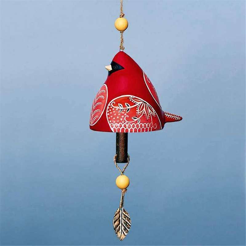 Lively Bird Chime Series, Resin Wind Chimes, Garden Wind Chimes, Home Decoration Pendants,C