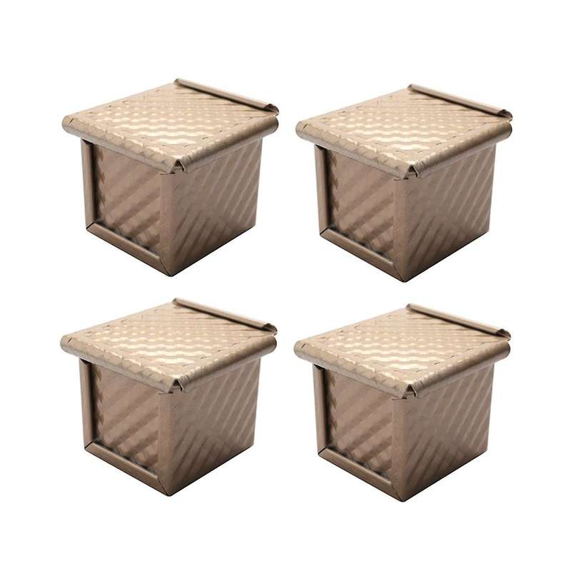 Loaf Pan with Lid Nonstick Bread Toast Mould Mini Square Toast Box for Home Baking Perfect Baking Se