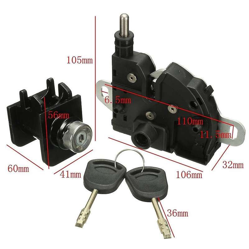 Lock Craft Door Bonnet Hood Lock Latch +2 Keys for Transit Mk6 2000 - 2006 Transit Connect 2002-2015