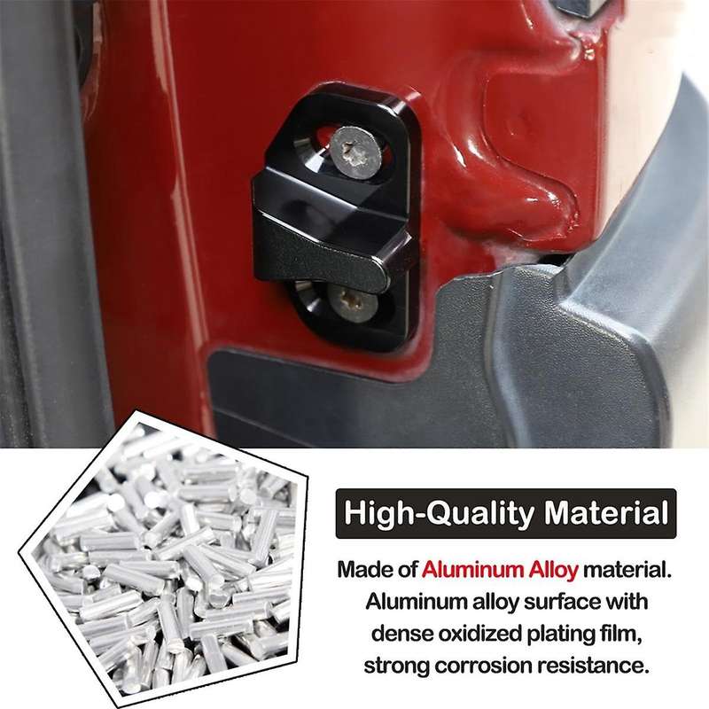 Lock Buckle for 2007-2021 Latch Stop Bumper Door Lock Outer Buckle