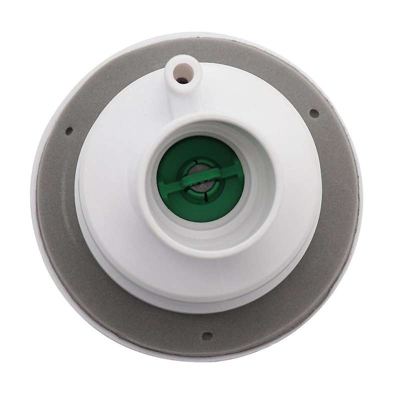 Lockable Leakproof Water Inlet Boat RV Accessory Gravity Water Inlet Filler Cap W/2 Keys White