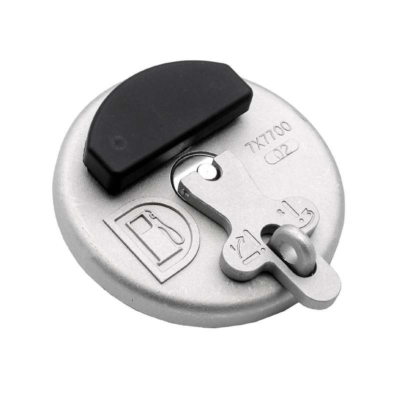 Locking Fuel Tank Cap 7x7700 for Excavator D6r D5c 311d 312d 320d 321d 323d Gray