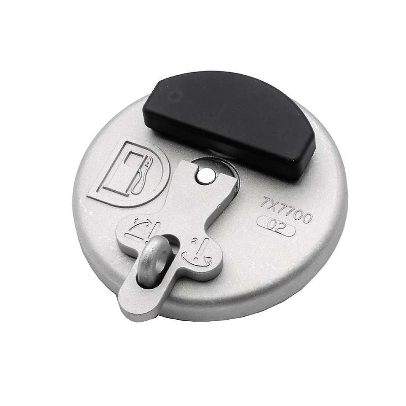 Locking Fuel Tank Cap 7x7700 for Excavator D6r D5c 311d 312d 320d 321d 323d Gray