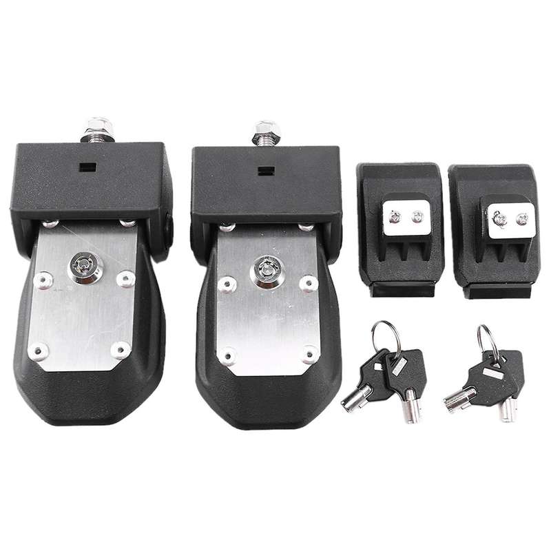 Locks Hood Car Engine Hood Latch Catch with Key Lock Accessories for JL 2018+