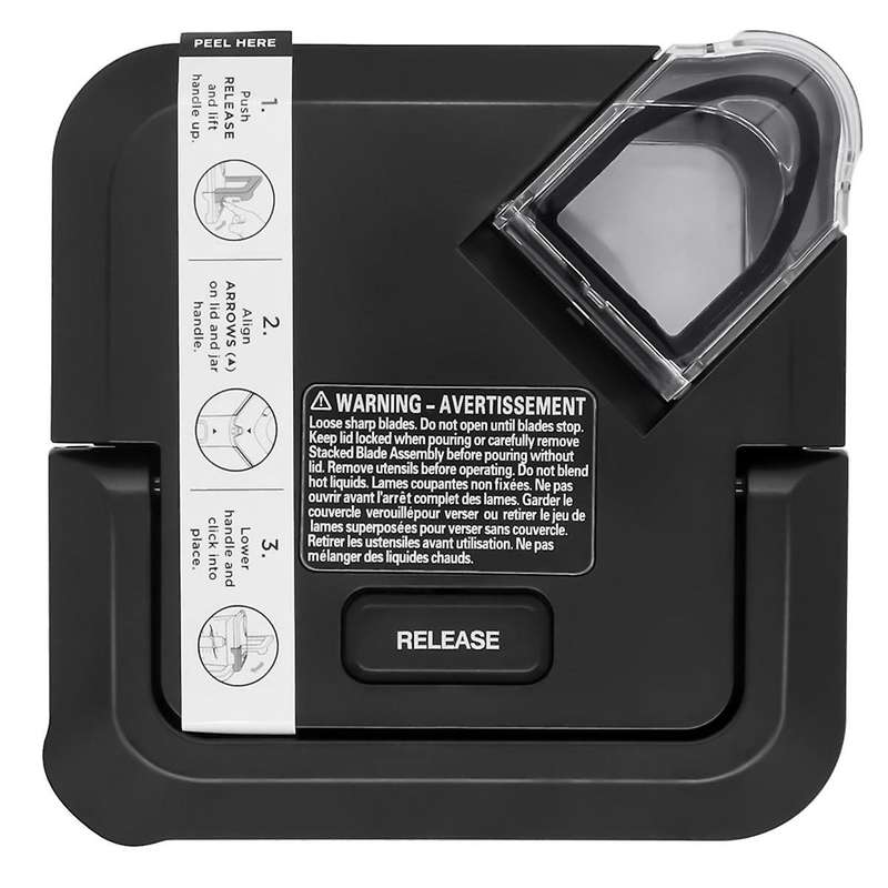 Locking Lid Replacement for Blender 72oz XL Pitchers, Replacement Square Top Cover for BL610 BL710W