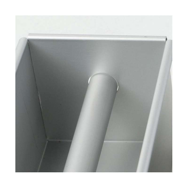 Long Cake Baking Pan Non-stick Flowing Heart Cake Mold Aluminium Alloy Square Bread Loaf Pan with Ce