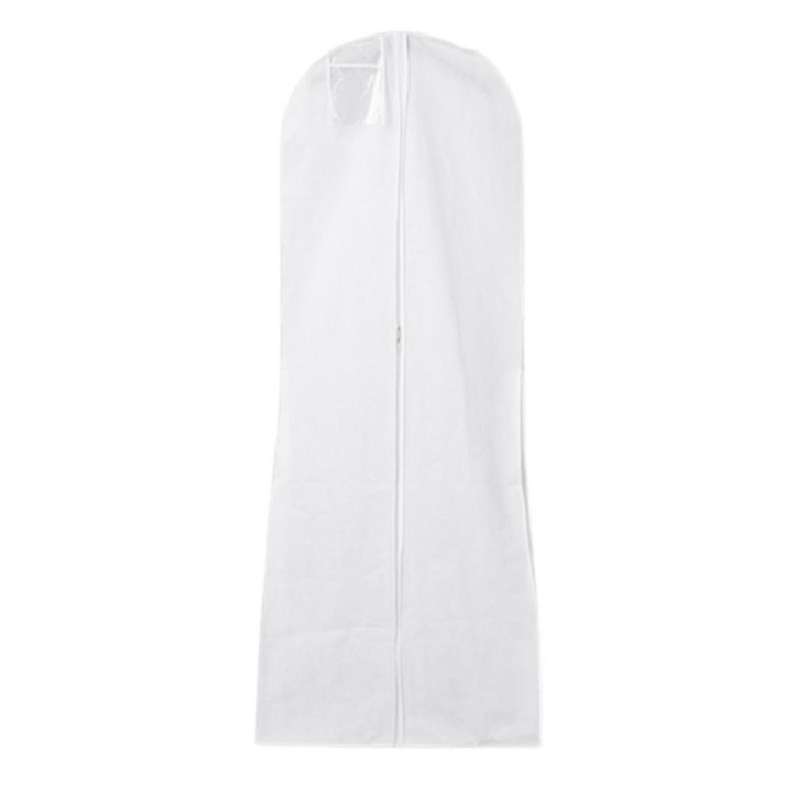 Long Wedding Dress Bag Cover Evening Dress Dust Cover Bridal Garment Storage Bag Nonwoven Wedding Dr