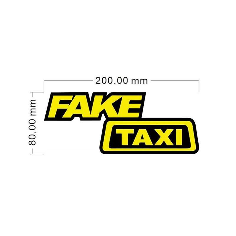 Love Funny Taxi Window Car Sticker Light Emitting Racing Car Glow Panel Windshield for Styling Deco