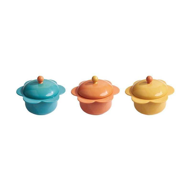 Lovely Sunflower Shape Food Bowl Capacity Deepened Edge Stainless Steel Noodle Bowl Food Bowl