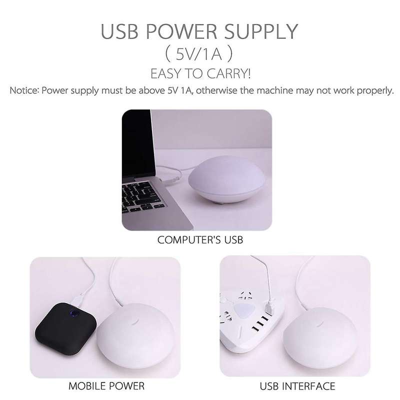 Lovely , Portable Travel Fragrance Diffuser, Small Humidifier, Suitable for Bedroom, Office