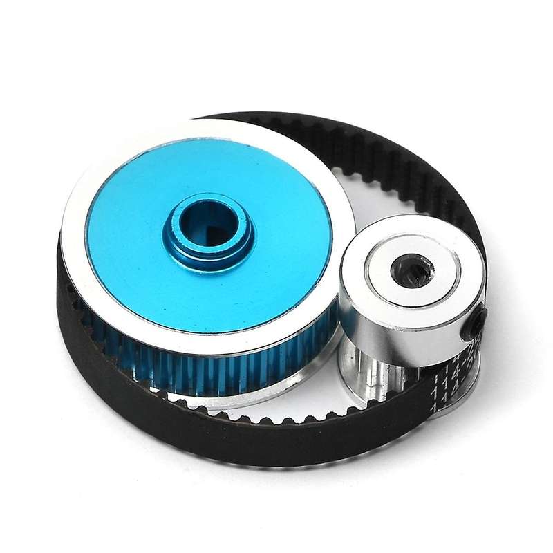 Low Noise Belt Drive 16T 40T Transmission Gears System DIY Modify Upgrade Parts for TT02 TT-02 1/10