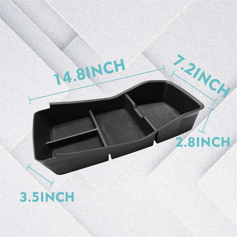 Lower Center Console Organizer Tray Storage Box for EV9 2024 Interior Accessories