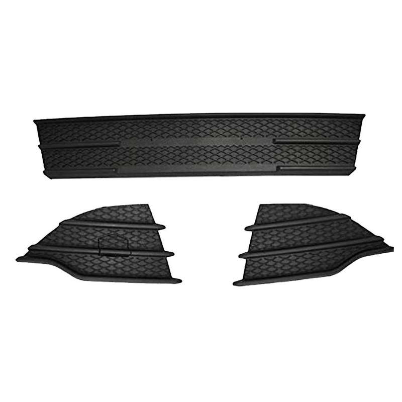 Lower Grille for Escape 2013-2016 Front Bumper Grill + Fog Light Covers 3Pcs CJ5Z17K945AA CJ5Z17E811