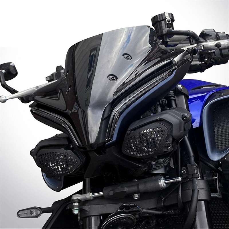 Lower Headlight Guard Fog Auxiliary Position Turn Light Grille Protection Cover for Sp Mt10 Mt 10 2