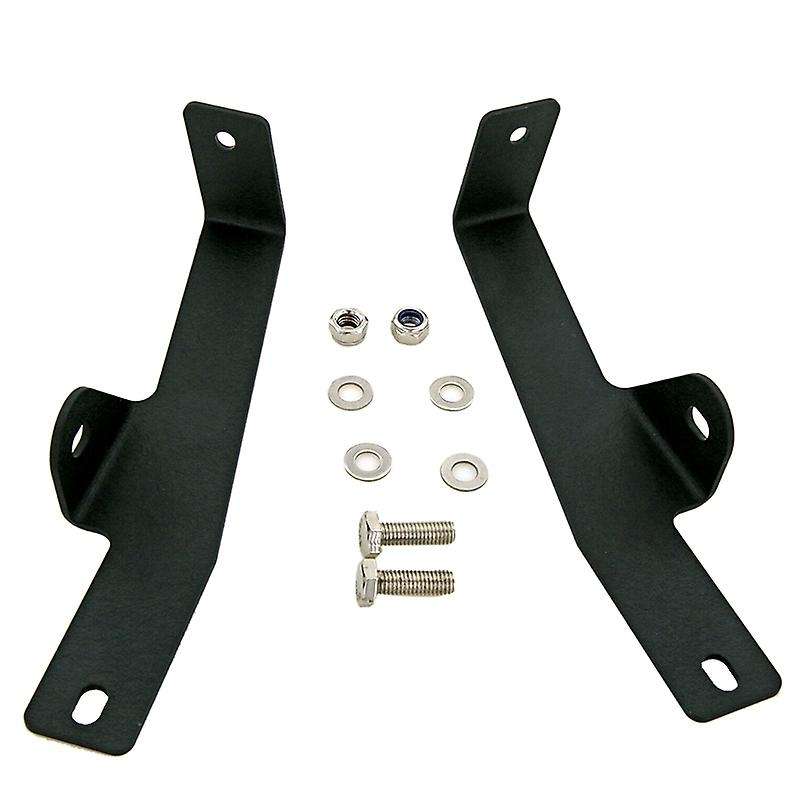 Lower Hiddens Bumper Grille Mounting Brackets for 20-22 inch LED Light Bar for 4WD/2WD 2006-2008