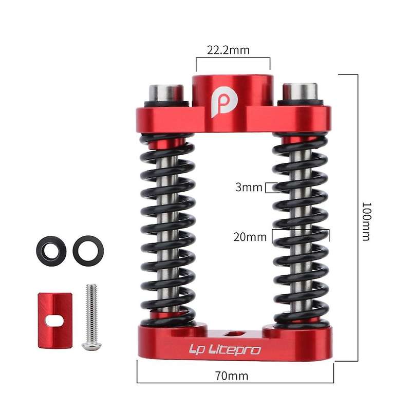 LP Folding Bicycle Dual Spring Front for 3 Suspension,P40/R20/GT/Birdy2 Ultra-Light Front D