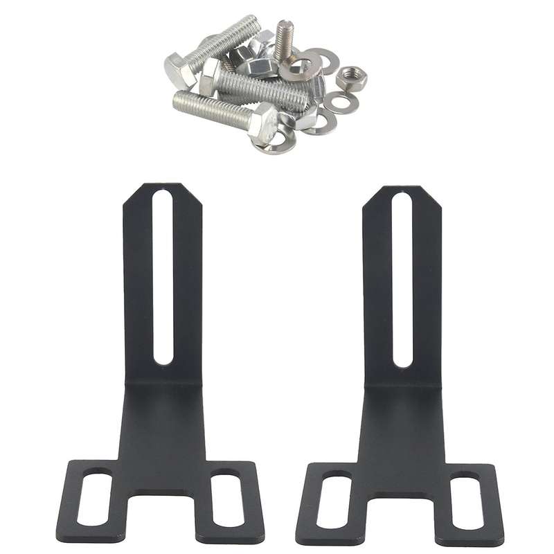 Lower-Hidden Bumper Light Bar Mounting Brackets for 2003-2020 Ram 2500 3500 for 22Inch 32Inch 42Inch