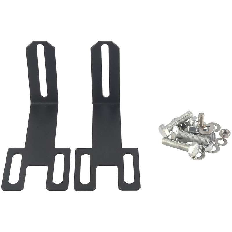 Lower-Hidden Bumper Light Bar Mounting Brackets for 2003-2020 Ram 2500 3500 for 22Inch 32Inch 42Inch