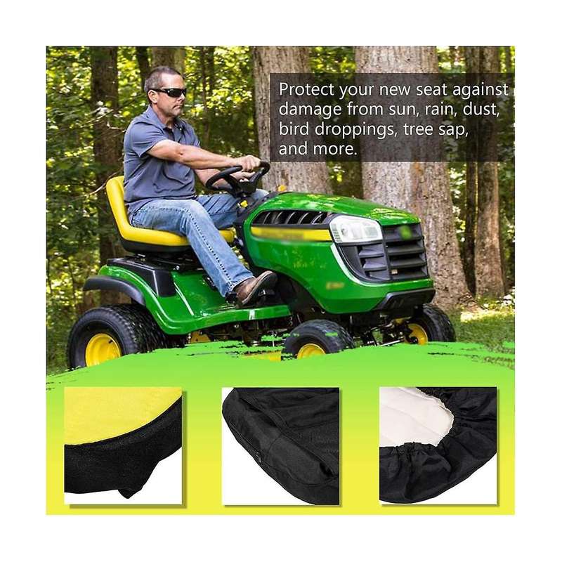 Lp92334 Upgrade Seat Cover Riding Mower Cushioned Seat Up to 18inch High for Mower & Gator, Comforta
