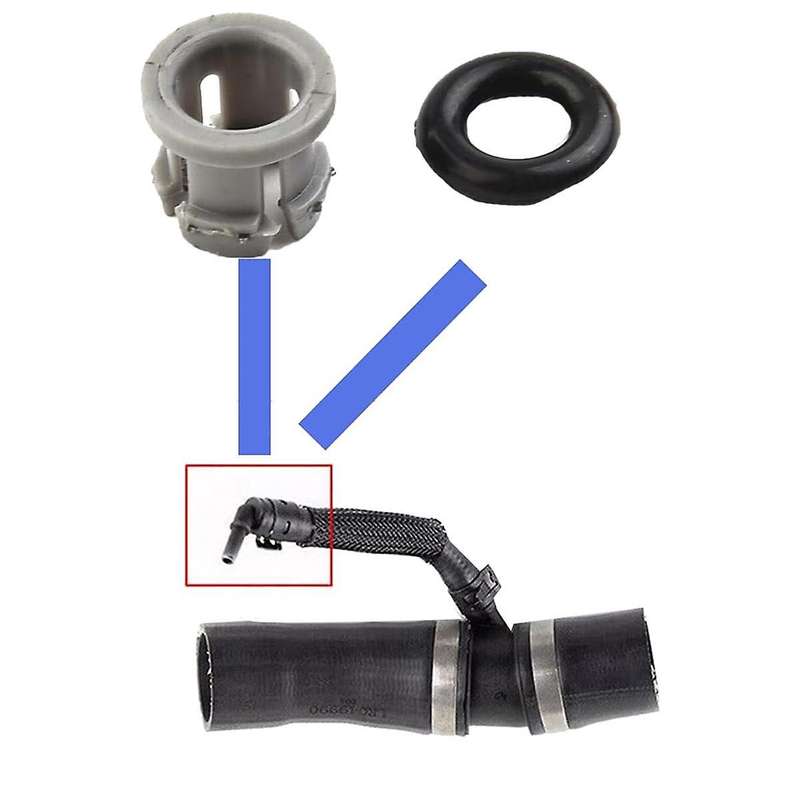 LR049990 Thermostat Water Outlet Hose Connector Kit for Range Sport 2010 4