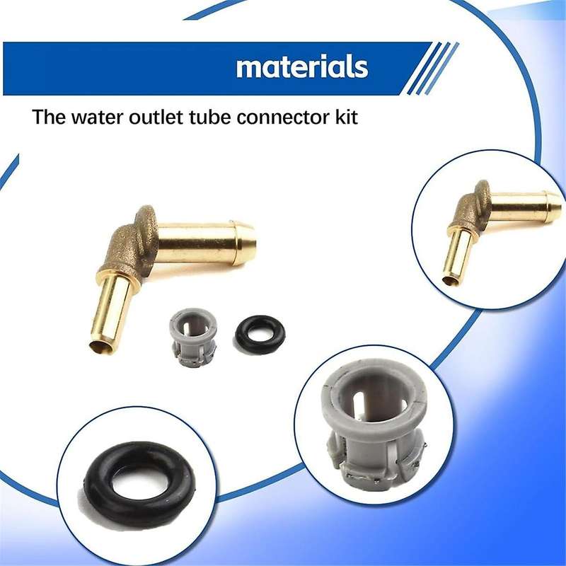 LR049990 Thermostat Water Outlet Hose Connector Kit for Sport 2010 4