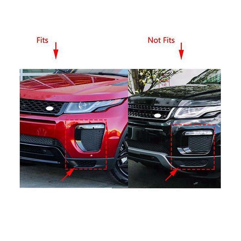 LR079667 LR079666 Front Bumper Lower Grille Fog Light Frame Auto for Range Evoque