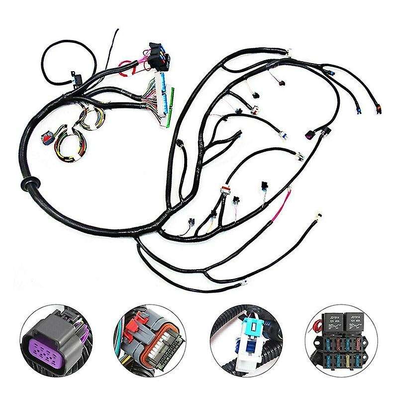 LS1 4L60E Stand Alone Harness for SWAP 4.8 5.3 6.0 1997-2006 Drive By Cable DBC