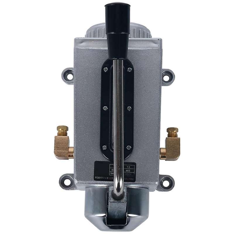 Lubrication Manual Oil Pump Manual Lubrication 500CC CNC 4mm Dual Oil Outlet Manual Lubrication Pump