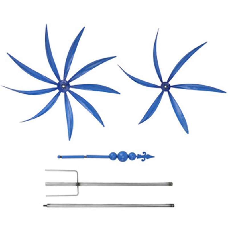 Lucky Flower Windmill, Windmill for Gardening and Gardening, Metal Gardening Windmill, Outdoor Yard