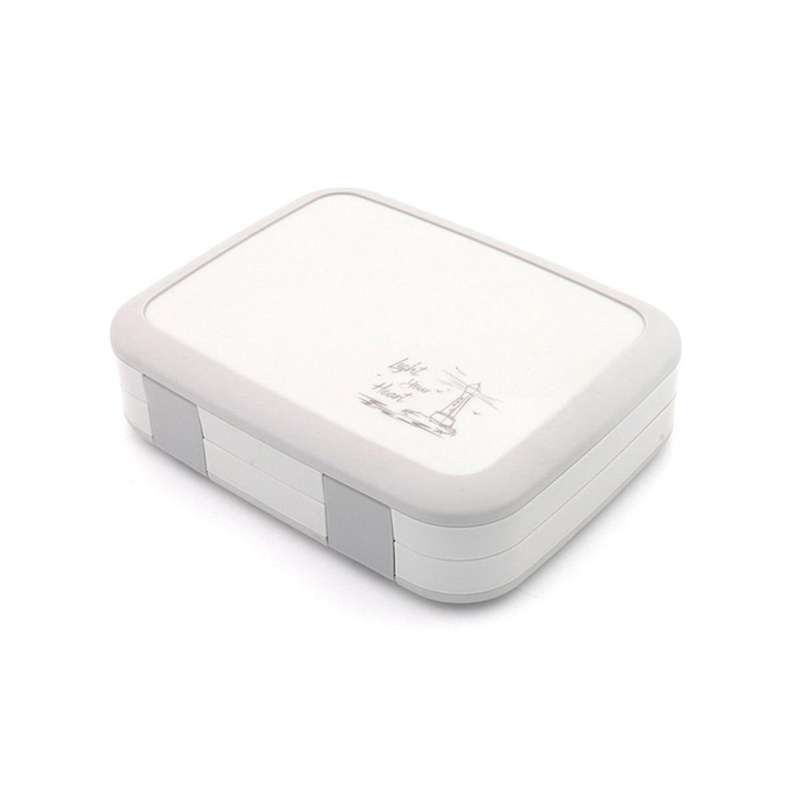 Lunch Box Kids Picnic Food Container Sealed Salad Box Outdoor Camping Lunch Box Tableware Portable L