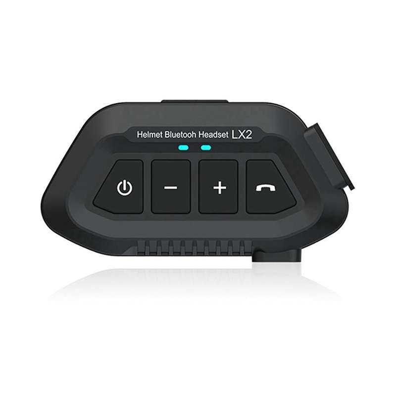 Lx2 Bluetooth5.0 Helmet Headset Wireless Hands-free Call Motorcycle Helmet Waterproof Headset Stereo