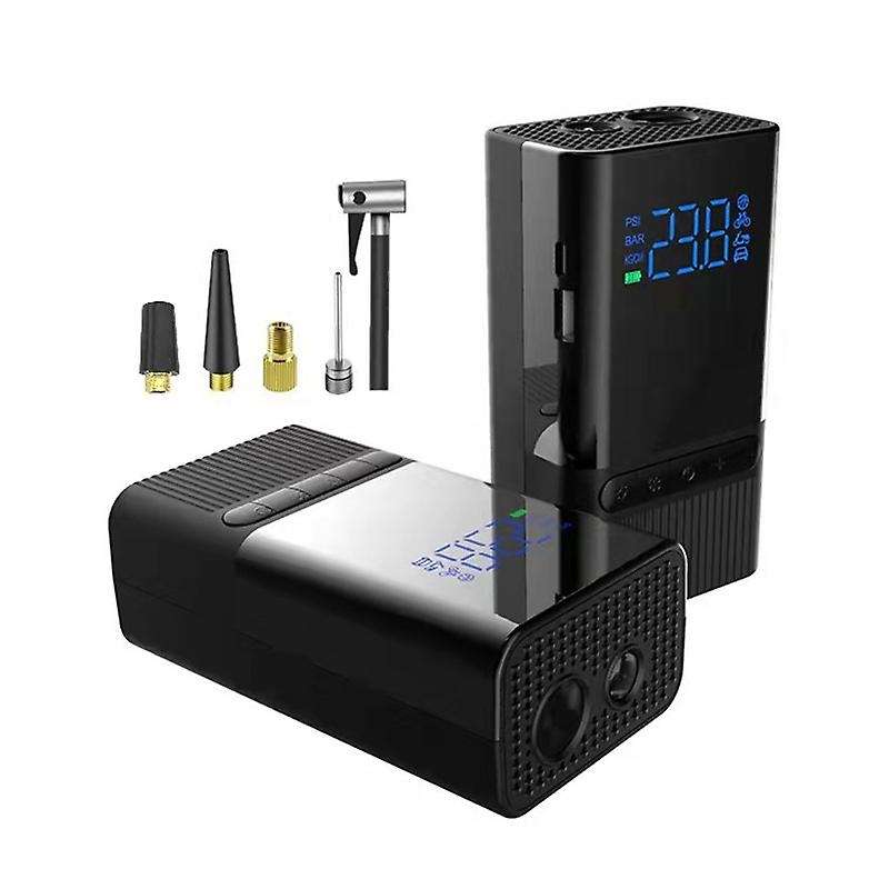 M09 Tire Inflator 12V 120 PSI Portable Rechargeable Air Compressor with Car Charger for Car Motorcyc