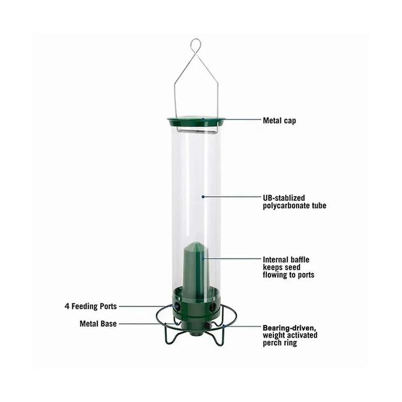 -m Yankee Squirrel-proof Wild with Weight Activated Rotating Perch